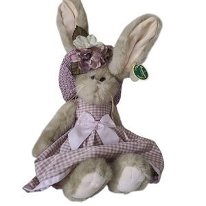 NWT vintage the bearington collection bunny rabbit andrea #4159 plush retired